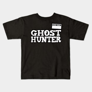 Ghost Hunter - Tech Mgr. Kids T-Shirt